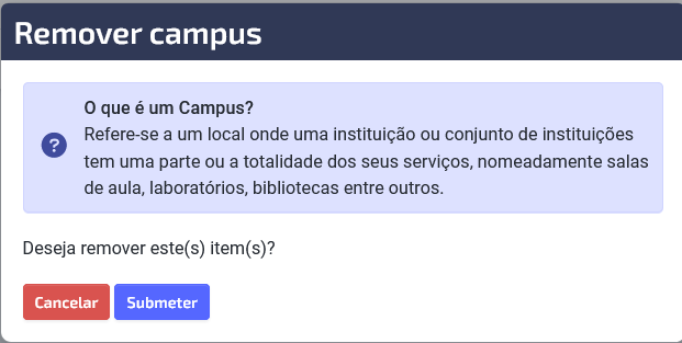 Remover Campus